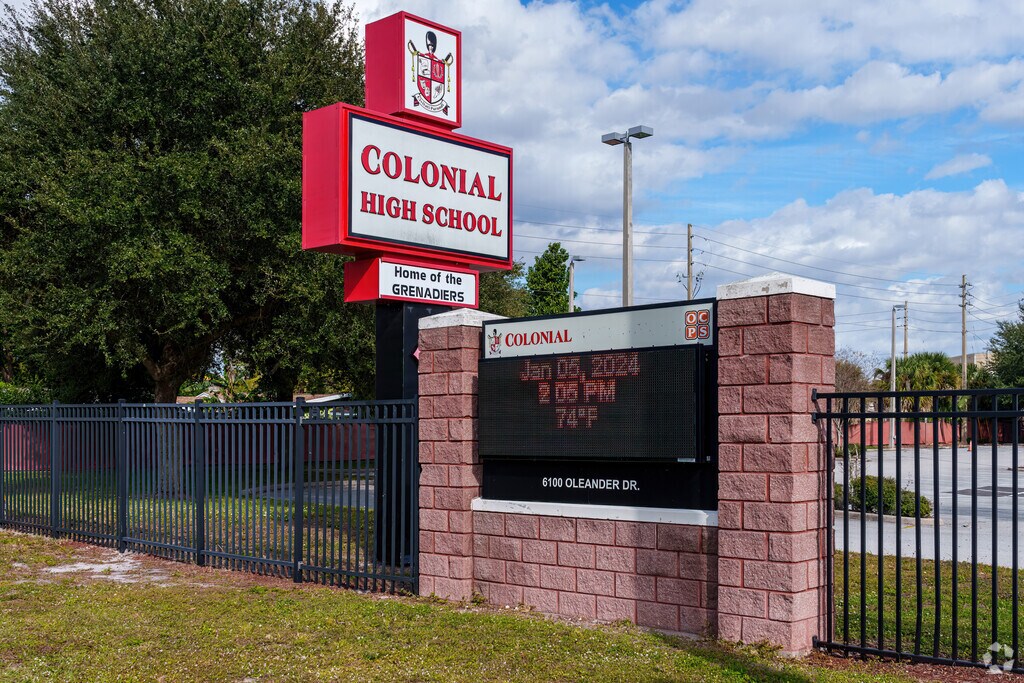 Colonial High School is located on Oleander Drive in Orlando, Florida.