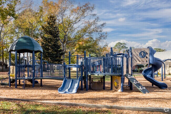 A welcoming playground in the Shadowlawn neighborhood of Virginia Beach.