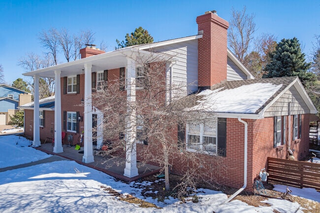 Quiet residential brimming with history in Fort Logan, Denver, CO.