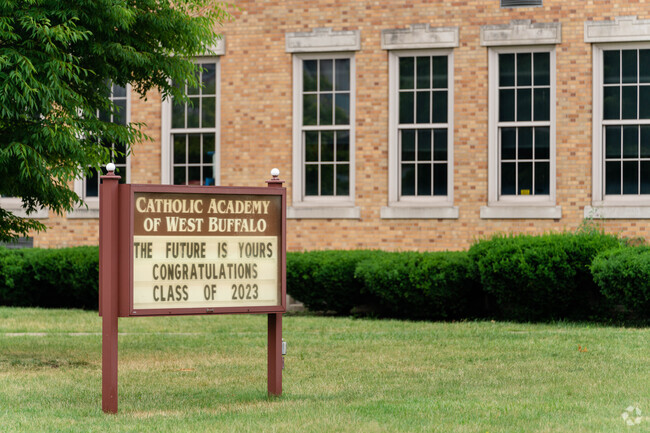 You can reach the Catholic Academy of West Buffalo at 716-885-6111.