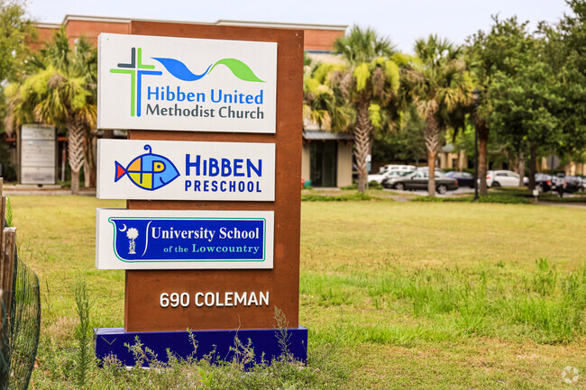 The University of the Low Country is on the same campus as the Hibben United Methodist Church.
