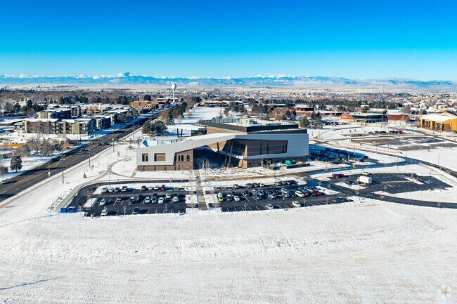 Aims Community College sits about 25 miles north of Berthoud.