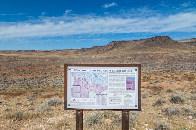 Red Cliffs Desert Reserve is a wildlife reserve spanning almost 69,000 acres.