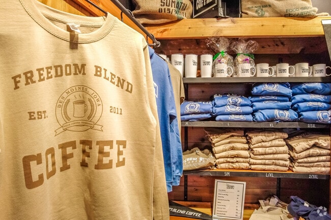 Chautauqua Park residents can rep Freedom Blend Coffee with their great merch.