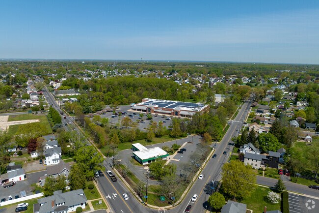 Yardville’s main intersection connects the heart of the community.