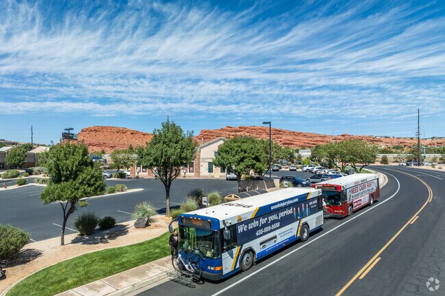 Residents of Green Spring can easily commute using the public transit sytem.