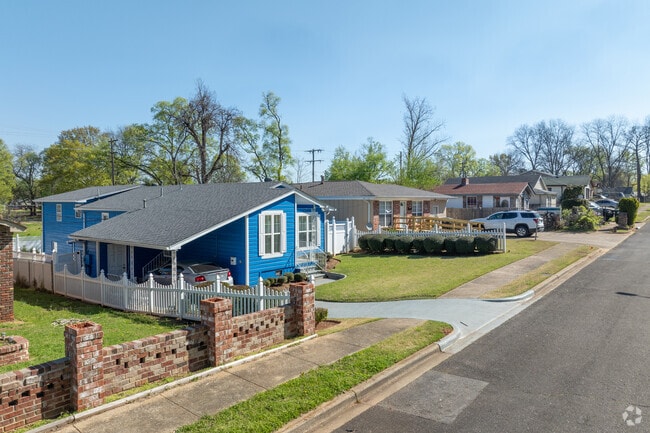 Enjoy the unique styles of houses in Jones Valley.