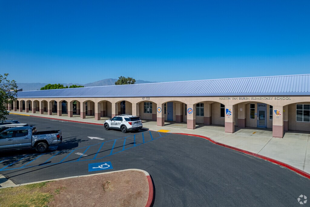 Martin Van Buren Elementary, is a great school to attend in Indio.