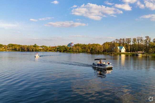 Boating on Lake Summit is a common weekly attraction.