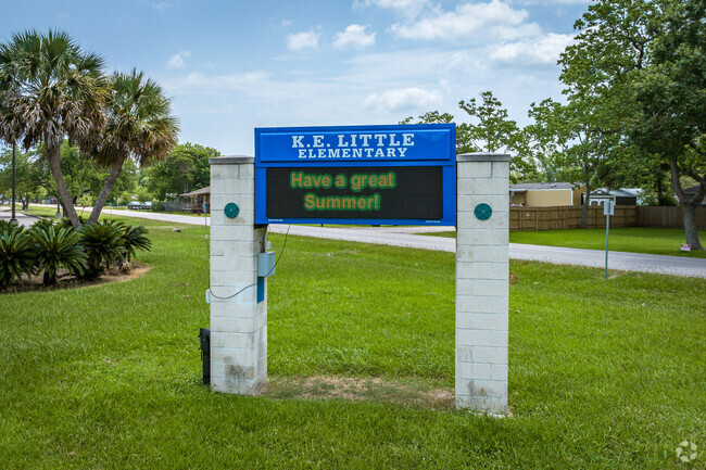 Kenneth E. Little Elementary School in Bacliff is where students are challenged.