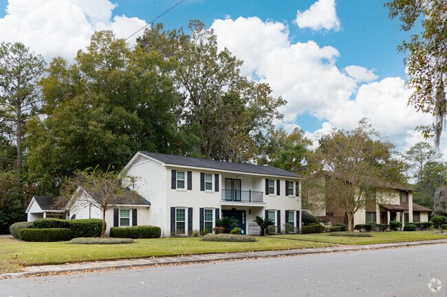 Large two-story homes line the streets of Oakdale.