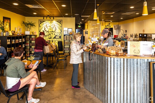 Gold Hill Mesa neighborhood is home to Colonel Mustard's Sandwich Emporium.