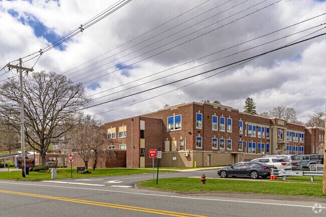 Sussex Middle School has been a longstanding educational institution in this neighborhood.