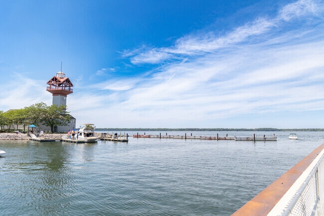 Highmark Ampitheater at Liberty Park is right along next Lake Erie.