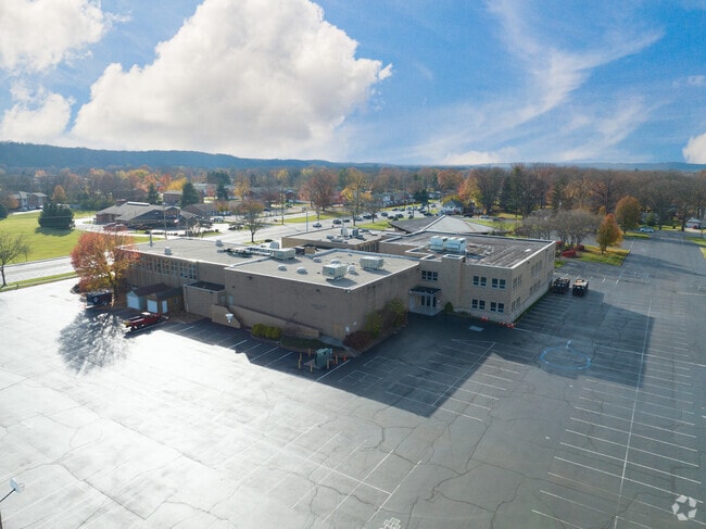 A city overview of The Sacred Heart of Jesus School.