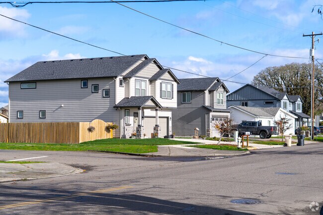 New Traditional homes are a popular style for newer constructions in Philomath.