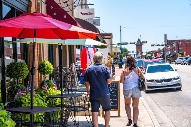 Grapevine’s historic downtown features unique dining and plenty of local shops.