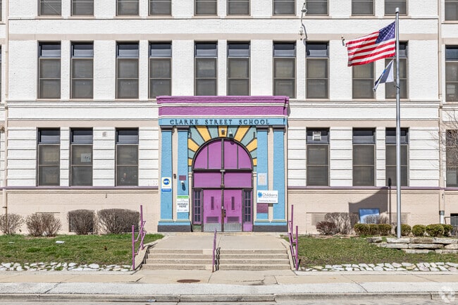 Young Amani residents can attend Clarke Street School.