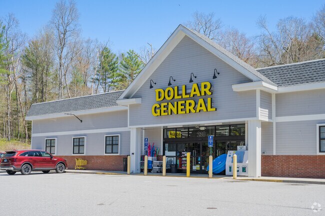 Dollar General in Eastford is the quick stop for basics between bigger trips.