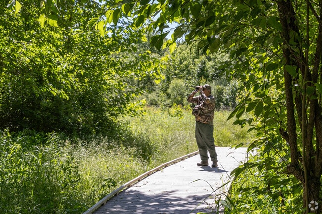 Residents of Beavercreek can go to Beaver Creek Wetlands Reserve to look at birds.