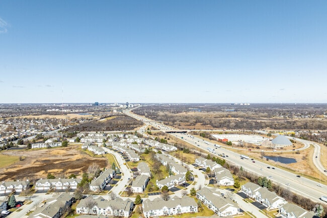 Elk Grove Village West is a planned community in Cook County with a population of 32,812.
