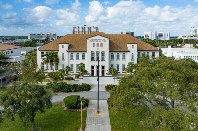 Alexander W. Dreyfoos School of Arts is internationally renown located in West Palm Beach.