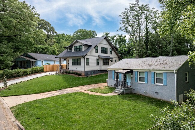 You will find a variety of newer and older homes in the Druid Hills neighborhood.