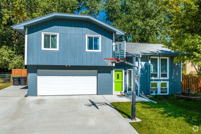 Pops of color can be found on homes throughout the Willow Wood neighborhood.