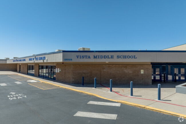 Teachers at Vista Middle School inspire students to achieve their best every day.