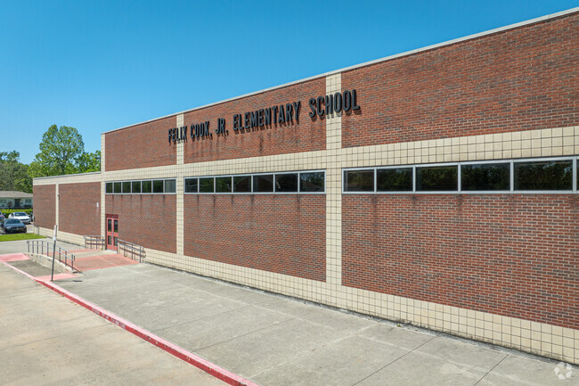 Cook Elementary in Houston where learning is an adventure.