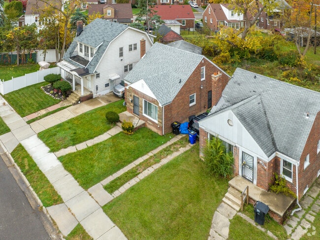 Beautiful Cape Cods line the streets in Detroit's Grand River-Saint Marys.