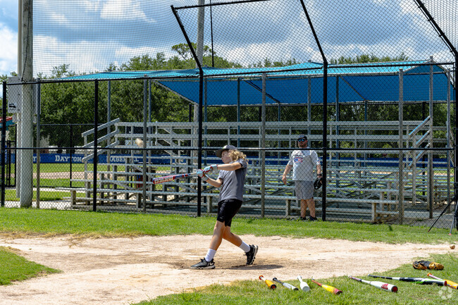 Use the baseball fields at James Park for private lessons or camps.