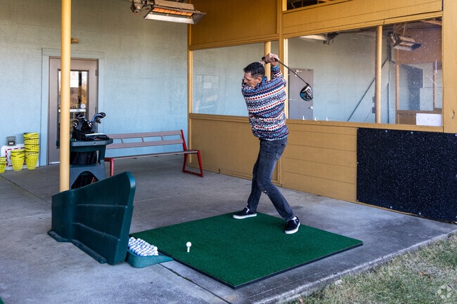 Clear Creek Practice Center in Franklin provides golf practice facilities.