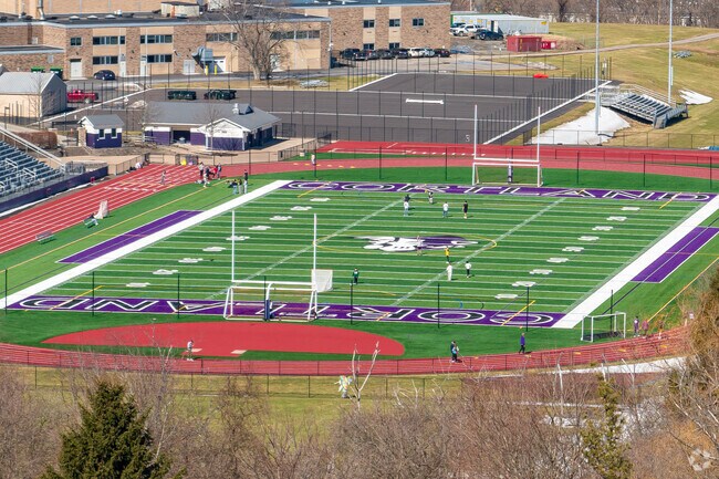 Cortland Junior Senior High school represents Cortland pride.