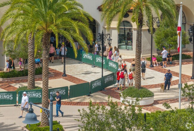 Disney Springs is an outdoor shopping, dining, and entertainment complex near Acadia Estates.