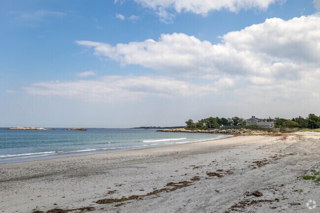 Sandy Beach in Cohasset is a lively summer hangout for families and friends.