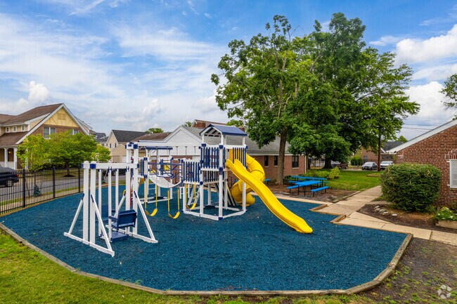 Urban Promise school has a small private playground for students.
