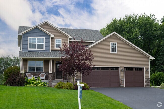 New Traditional home on a suburban street in Centerville.