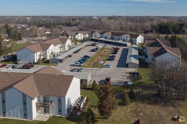 Many different housing options in the North East Citizens Action neighborhood.