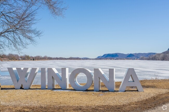 Lake Winona has walking trails and canoes for rental in the warmer months.