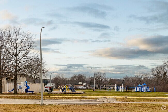 Main playground at Halecreek Elementary School.