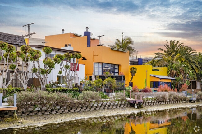 Venice, CA is known for its colorful and unique homes.