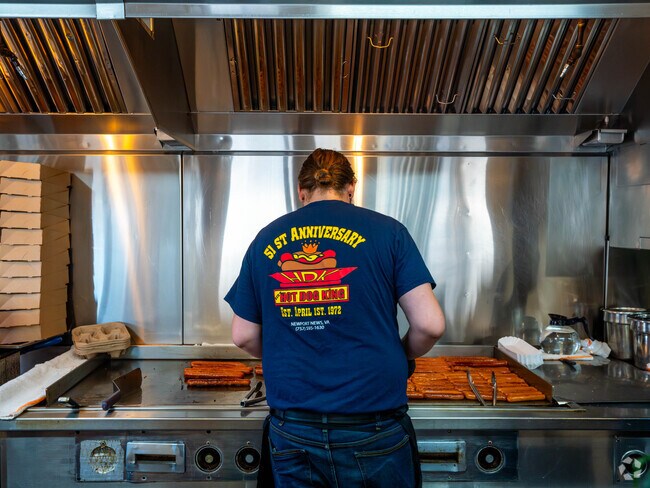 Gus's Hot Dog King has been serving residents of Sedgefield since 1972.