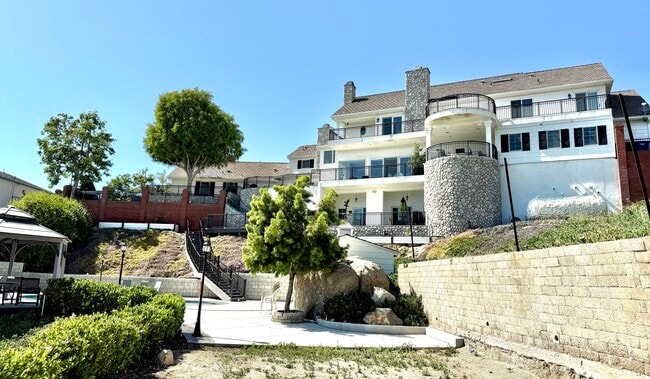Rear of home