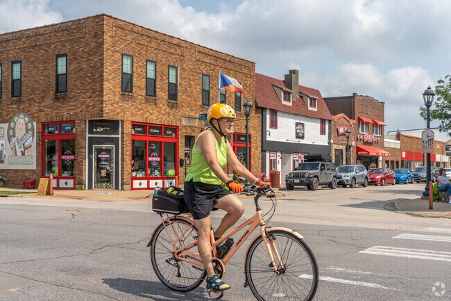 Spend a day in Czech Village, where shopping and dining create a vibrant cultural journey.