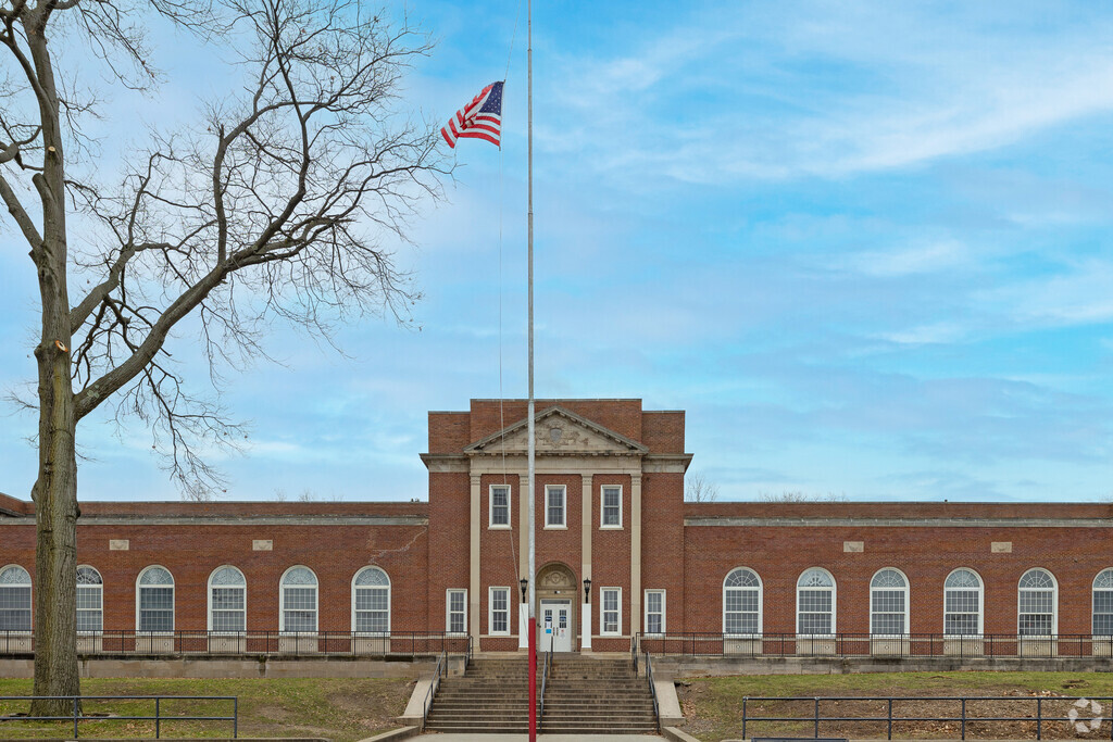 Benjamin Franklin stands, as a beacon of learning and futures in the making.