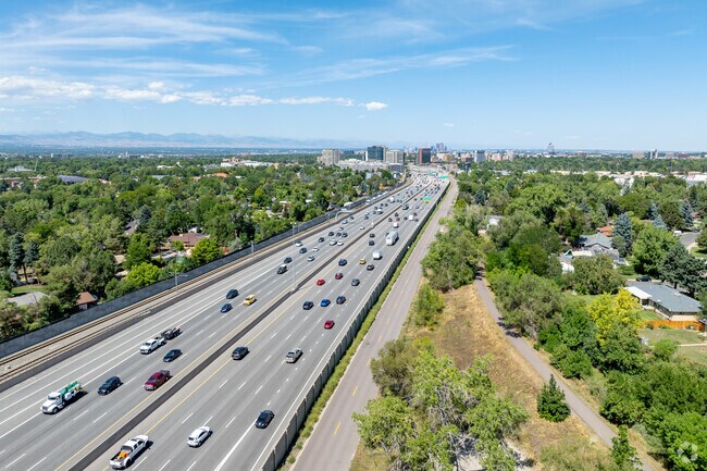 Goldsmith is only nine miles southeast of downtown Denver.