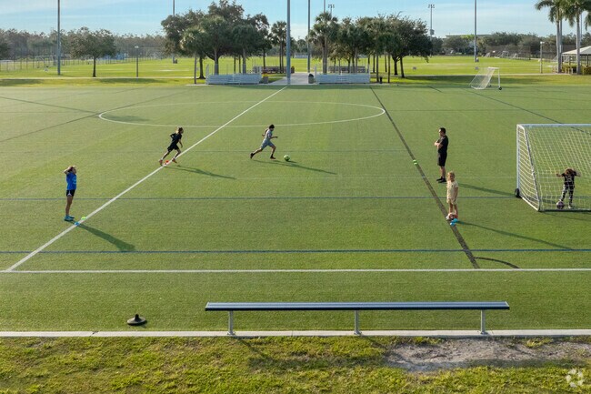 Soccer camps are available at North Collier Regional Park located just North of Pelican Strand.