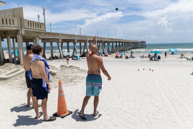 Princess Place is a short drive from Wrightsville Beach where you can play Bocce in the sand.