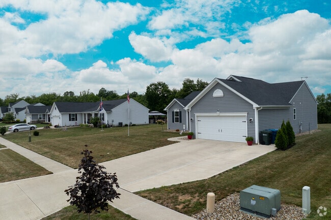 New construction homes are populating the area.
